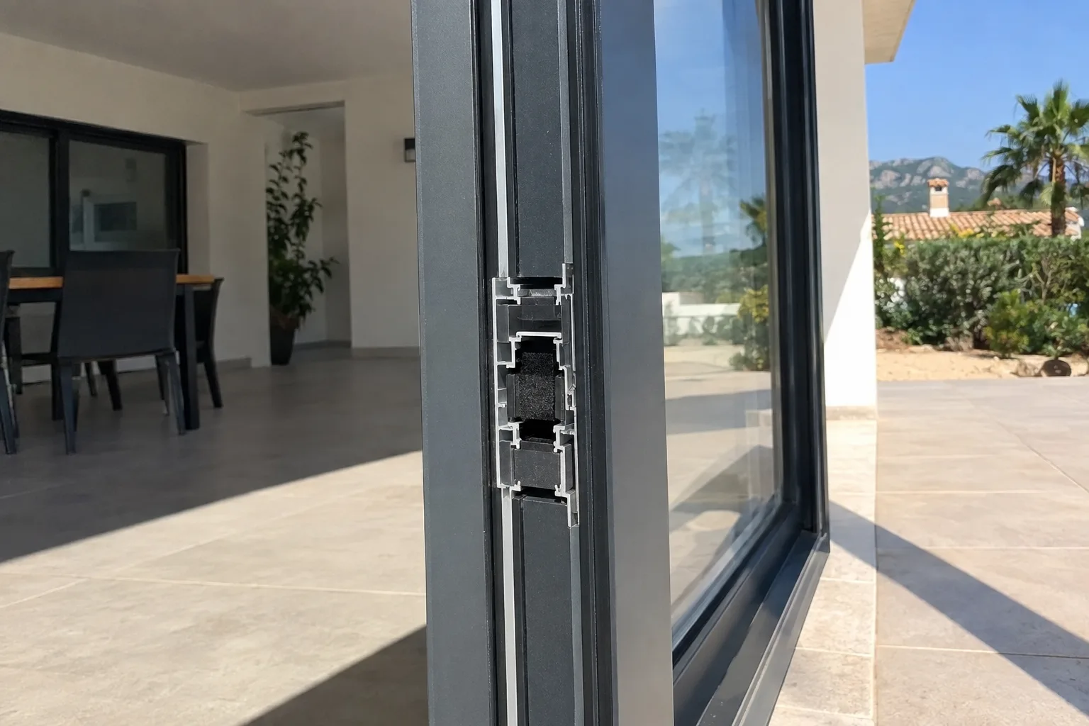 Carpintería de aluminio instalada y terminada